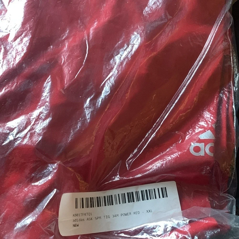 adidas Men's Alphaskin 3/4 Tights 2XL Power Red